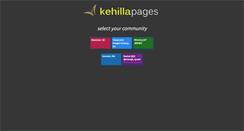 Desktop Screenshot of kehillapages.com